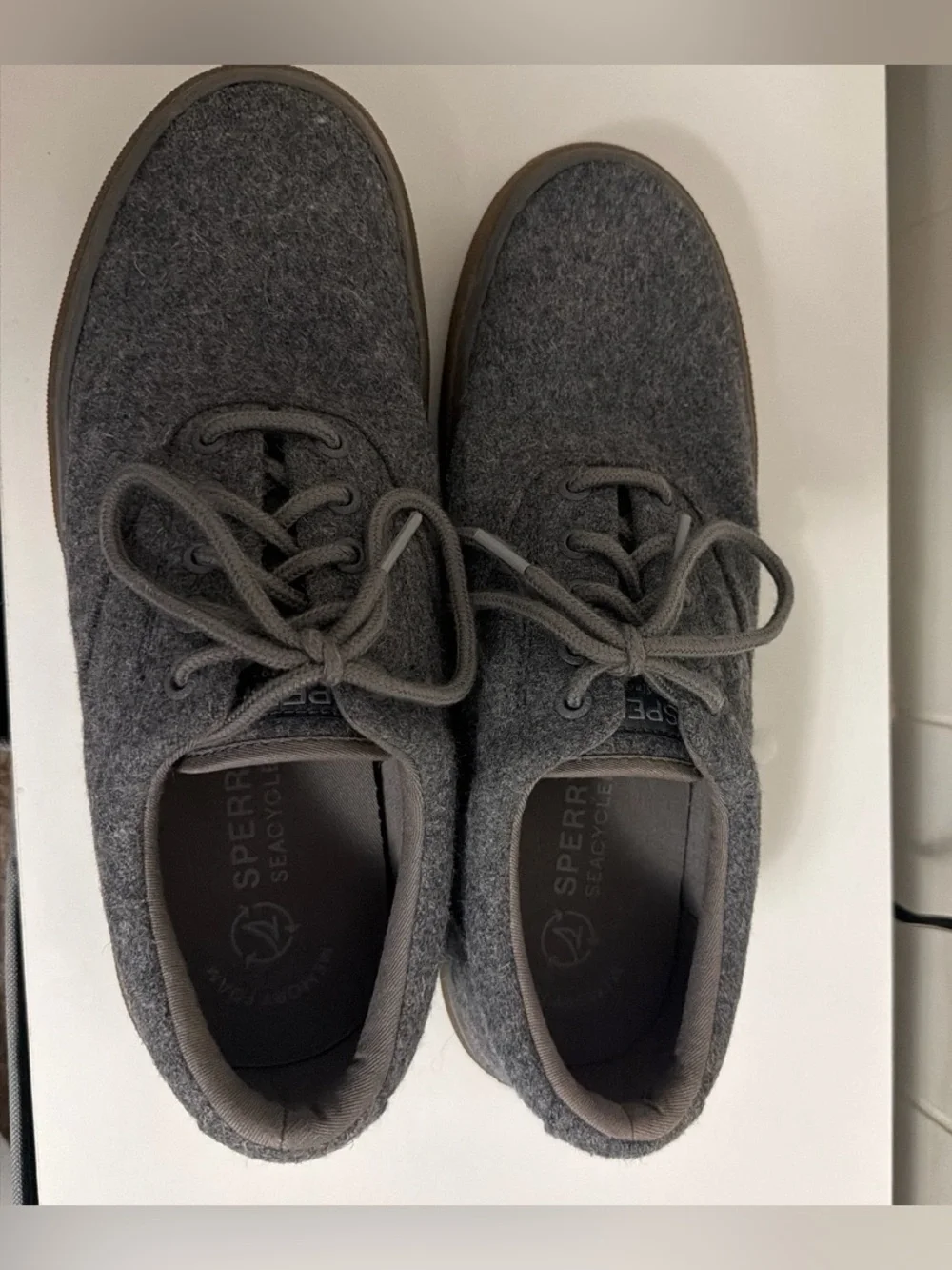 Sperry Men's Gray Casual Lace-Up Shoes